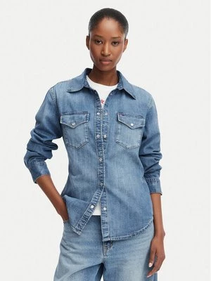 Obrázek produktu Tommy Jeans džínová košile DW0DW23486 Modrá Regular Fit