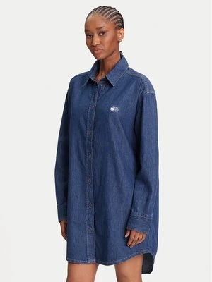 Obrázek produktu Tommy Jeans Džínové šaty DW0DW21420 Tmavomodrá Relaxed Fit