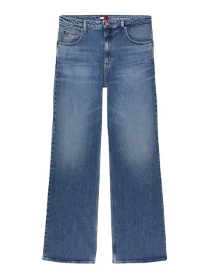 Obrázek produktu Tommy Jeans Džíny 'Mia Mid Rise Relaxed Straight'  modrá džínovina