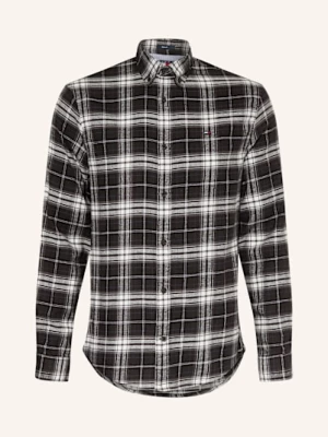 Obrázek produktu Tommy Jeans Flanelová Košile Regular Fit černá / tmavě šedá / tmavě fialová