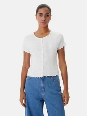 Obrázek produktu Tommy Jeans Halenka DW0DW20377 Bílá Slim Fit