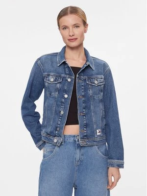Obrázek produktu Tommy Jeans Jeansová bunda DW0DW16986 Modrá Mom Fit