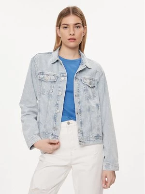 Obrázek produktu Tommy Jeans Jeansová bunda Flag DW0DW18331 Modrá Regular Fit