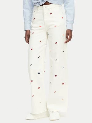 Obrázek produktu Tommy Jeans Jeansy Claire DW0DW23042 Krémová Wide Leg