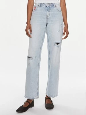 Obrázek produktu Tommy Jeans Jeansy Sophie DW0DW18111 Modrá Straight Fit