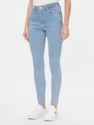 Obrázek produktu Tommy Jeans Jeansy Sylvia DW0DW17110 Modrá Skinny Fit