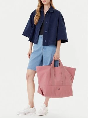 Obrázek produktu Tommy Jeans Kabelka Tjw Tote Edition Canvas AW0AW17542 Růžová