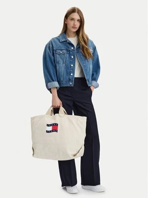 Obrázek produktu Tommy Jeans Kabelka Tjw Wave Flag Med Tote AW0AW18466 Béžová