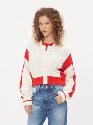Obrázek produktu Tommy Jeans Kardigan Archive DW0DW15856 Écru Regular Fit