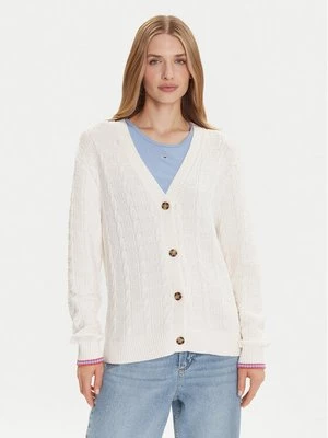 Obrázek produktu Tommy Jeans Kardigan Cable DW0DW21681 Écru Relaxed Fit
