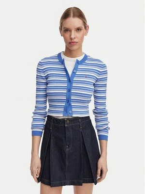 Obrázek produktu Tommy Jeans Kardigan DW0DW22314 Modrá Slim Fit