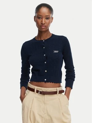 Obrázek produktu Tommy Jeans Kardigan Pointelle DW0DW22931 Tmavomodrá Regular Fit