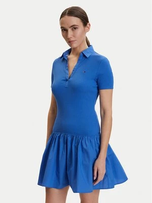 Obrázek produktu Tommy Jeans Každodenní šaty DW0DW22331 Modrá Slim Fit