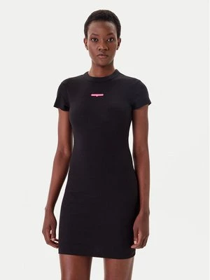 Obrázek produktu Tommy Jeans Každodenní šaty Script DW0DW21186 Černá Slim Fit