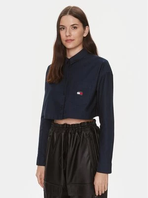 Obrázek produktu Tommy Jeans Košile Badge DW0DW17345 Tmavomodrá Relaxed Fit