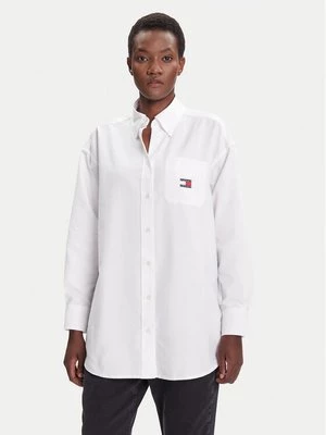 Obrázek produktu Tommy Jeans Košile Badge DW0DW20988 Bílá Oversize