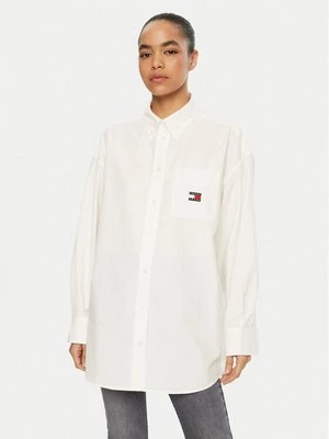 Obrázek produktu Tommy Jeans Košile DW0DW19357 Bílá Oversize