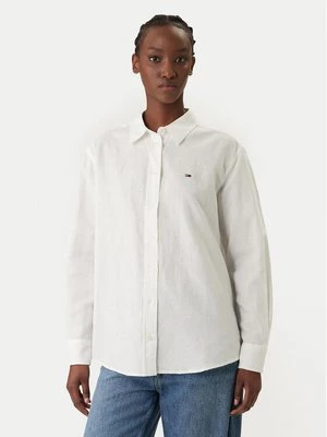 Obrázek produktu Tommy Jeans Košile DW0DW22209 Bílá Relaxed Fit