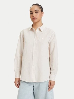 Obrázek produktu Tommy Jeans Košile DW0DW22209 Světle béžová Relaxed Fit