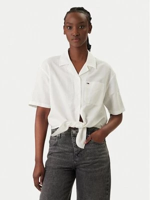 Obrázek produktu Tommy Jeans Košile DW0DW22210 Bílá Relaxed Fit