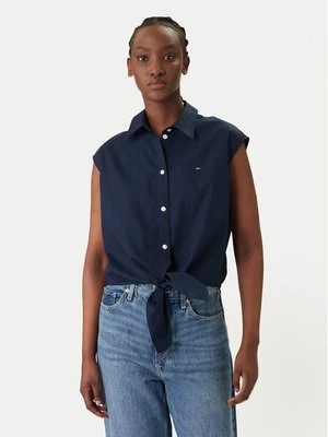 Obrázek produktu Tommy Jeans Košile DW0DW22212 Tmavomodrá Regular Fit
