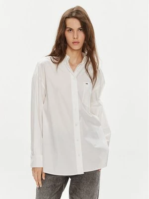 Obrázek produktu Tommy Jeans Košile Essential DW0DW18659 Bílá Oversize
