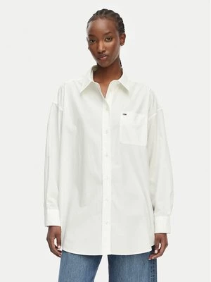 Obrázek produktu Tommy Jeans Košile Essential DW0DW22936 Bílá Oversize
