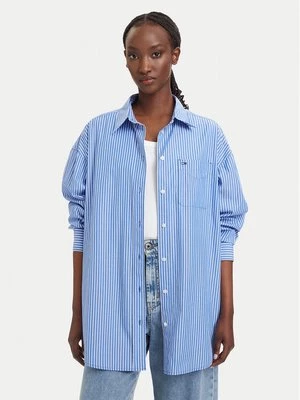 Obrázek produktu Tommy Jeans Košile Essential DW0DW22936 Modrá Oversize