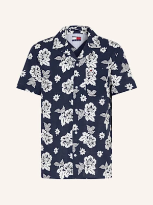 Obrázek produktu Tommy Jeans Košile Resort Comfort Fit tmavě modrá / bílá