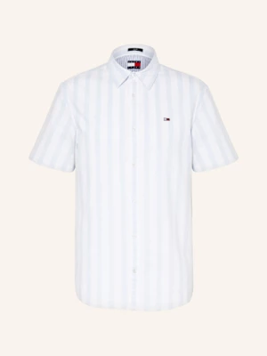 Obrázek produktu Tommy Jeans Košile S Krátkým Rukávem Regular Fit tmavě modrá / bílá