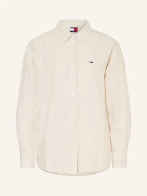 Obrázek produktu Tommy Jeans Košile S Lnem béžová / bílá
