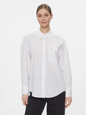 Obrázek produktu Tommy Jeans Košile Tjw Ovs Cotton Shirt Ext DW0DW17356 Bílá Regular Fit