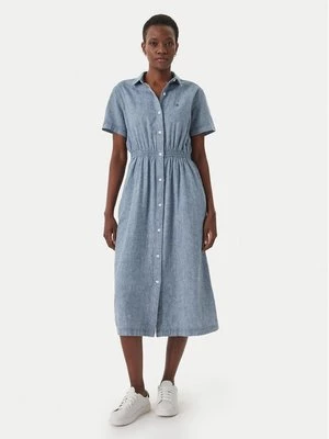 Obrázek produktu Tommy Jeans Košilové šaty DW0DW18556 Modrá Relaxed Fit