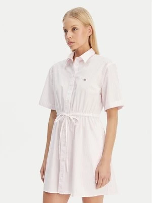 Obrázek produktu Tommy Jeans Košilové šaty DW0DW20617 Růžová Regular Fit
