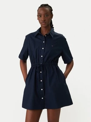 Obrázek produktu Tommy Jeans Košilové šaty DW0DW20617 Tmavomodrá Regular Fit