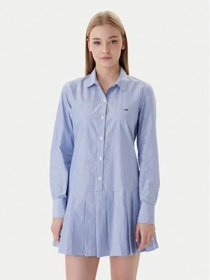 Obrázek produktu Tommy Jeans Košilové šaty Party DW0DW22635 Modrá Regular Fit