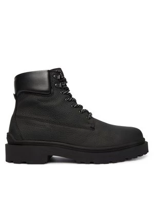 Obrázek produktu Tommy Jeans Kotníková obuv Tjm Lace Up Boot Leather EM0EM01629 Černá