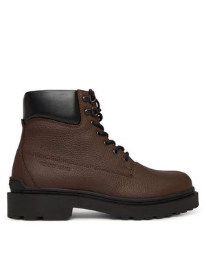 Obrázek produktu Tommy Jeans Kotníková obuv Tjm Lace Up Boot Leather EM0EM01629 Hnědá