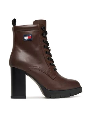 Obrázek produktu Tommy Jeans Kotníková obuv Tjw Lace Up EN0EN02832 Hnědá