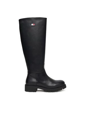 Obrázek produktu Tommy Jeans Kozačky Tjw Stretchy Long Shaft Boot EN0EN02828 Černá