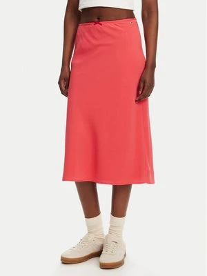 Obrázek produktu Tommy Jeans Midi sukně Tjw Midi Aop Skirt DW0DW20272 Korálová Regular Fit