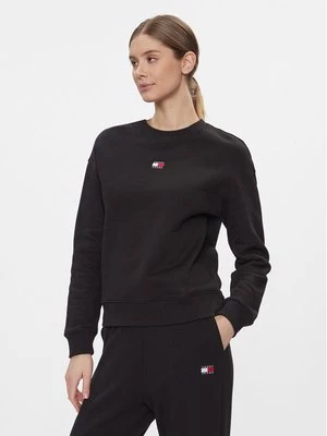 Obrázek produktu Tommy Jeans Mikina Badge DW0DW17325 Černá Boxy Fit