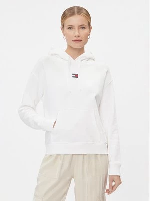Obrázek produktu Tommy Jeans Mikina Badge DW0DW17326 Bílá Boxy Fit