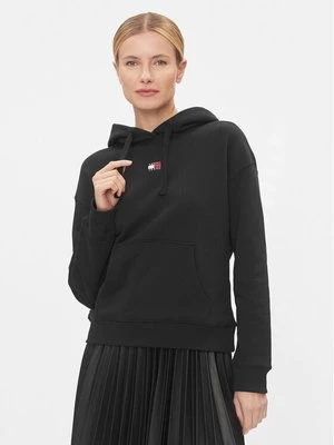 Obrázek produktu Tommy Jeans Mikina Badge DW0DW17326 Černá Boxy Fit