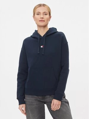 Obrázek produktu Tommy Jeans Mikina Badge DW0DW17326 Tmavomodrá Boxy Fit