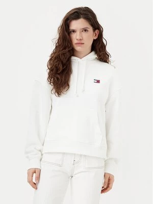 Obrázek produktu Tommy Jeans Mikina Badge DW0DW19414 Écru Boxy Fit Krémová