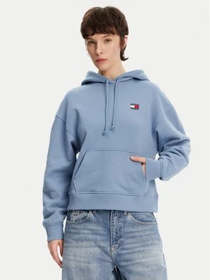 Obrázek produktu Tommy Jeans Mikina Badge DW0DW19414 Modrá Boxy Fit