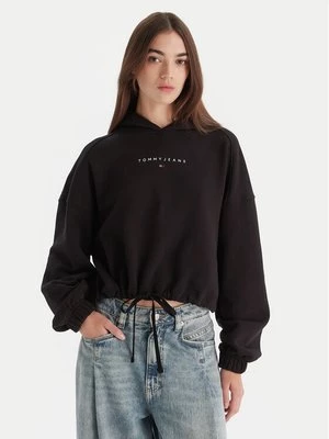 Obrázek produktu Tommy Jeans Mikina Bling Linear DW0DW21607 Černá Regular Fit