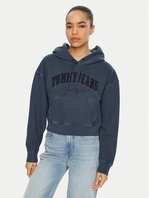 Obrázek produktu Tommy Jeans Mikina DW0DW19413 Tmavomodrá Boxy Fit