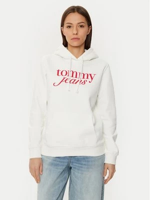 Obrázek produktu Tommy Jeans Mikina DW0DW20170 Écru Regular Fit Krémová